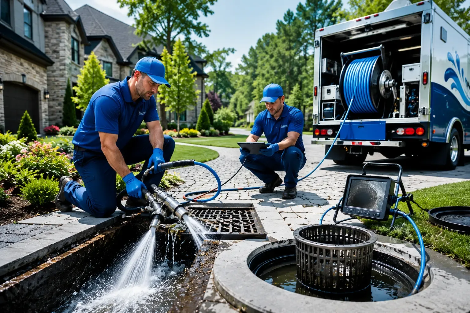Local outdoor drain cleaning professionals in Caddo, OK